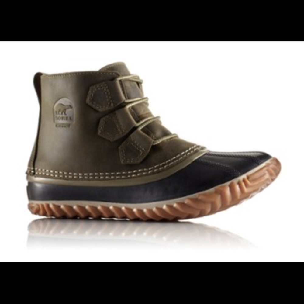 Sorel Out N About Women’s Boot, Green Sz 8.5